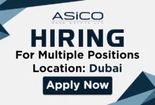 Asico Real Estate Recruitments in Dubai