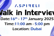 Aspireli Group Walk in Interview in Dubai