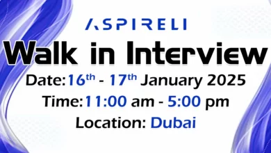 Aspireli Group Walk in Interview in Dubai