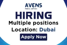 Avens Medical Supplies Recruitments in Dubai