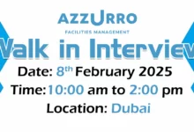 Azzurro Walk in Interview in Dubai