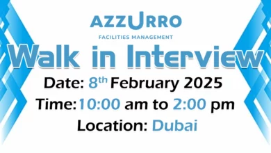 Azzurro Walk in Interview in Dubai