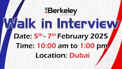 Berkeley Walk in Interview in Dubai