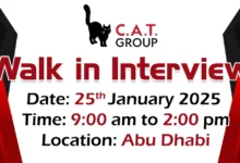 CAT Group Walk in Interview in Abu Dhabi