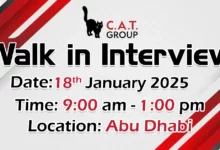 CAT Group Walk in Interview in Abu Dhabi