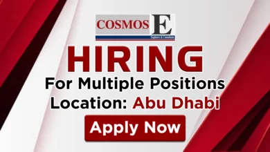 Cosmos Engineering Recruitment in Abu Dhabi