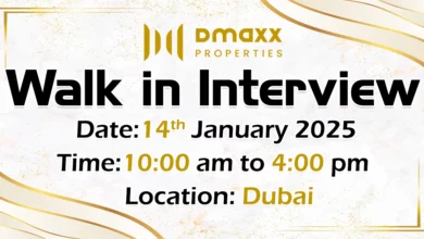 DMAXX Properties Walk in Interview in Dubai