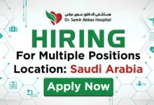 DSAH Recruitments in Saudi Arabia