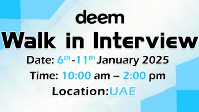 Deem Finance Walk in Interview in UAE