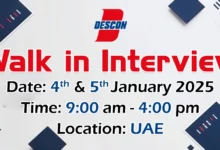 Descon Engineering Walk in Interviews in UAE