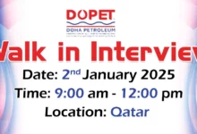 Doha Petroleum Walk in Interview