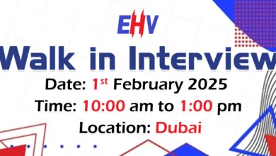 EHVEMC Walk in Interview in Dubai