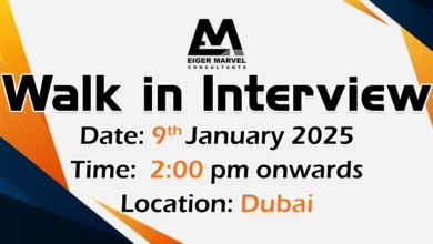 Eiger Marvel Walk in Interview in Dubai