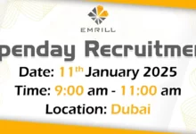 Emrill Open Day Recruitment in Dubai