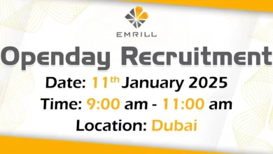 Emrill Open Day Recruitment in Dubai