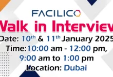 Facilico Walk in Interview in Dubai