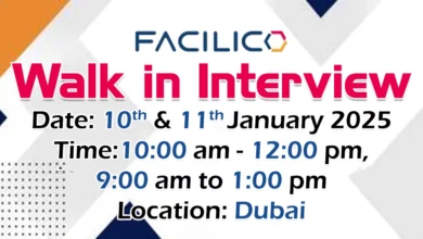 Facilico Walk in Interview in Dubai