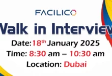 Facilico Walk in Interview in Dubai