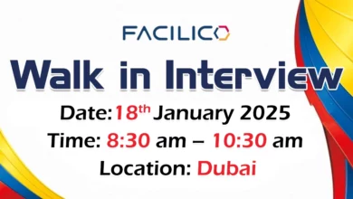 Facilico Walk in Interview in Dubai