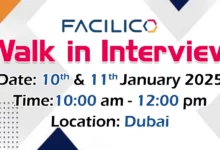 Facilico Walk in Interview in Dubai