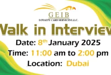 GEIB Loyalty Walk in Interview in Dubai