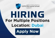 GEMS Metropole School Recruitment in Dubai