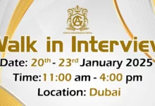 Grand Ambassador Hotel Walk in Interview in Dubai