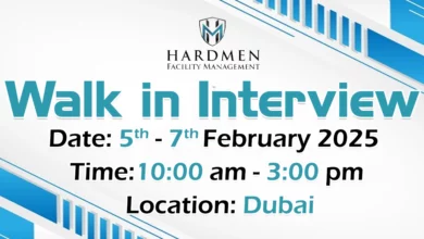 Hardmen Walk in Interview in Dubai