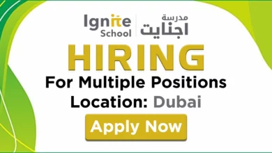 Ignite School Recruitments in Dubai