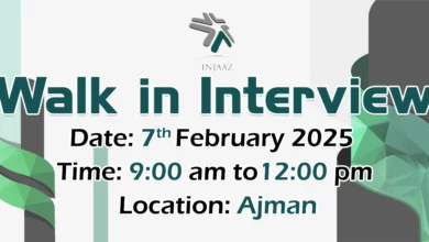 Injaaz FM Walk in Interview in Ajman