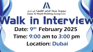 Juma Al Majid Holding Walk in Interview in Dubai