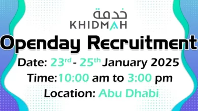 Khidmah Open Day Recruitment in Abu Dhabi