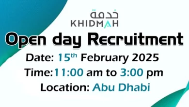 Khidmah Open Day Recruitment in Abu Dhabi