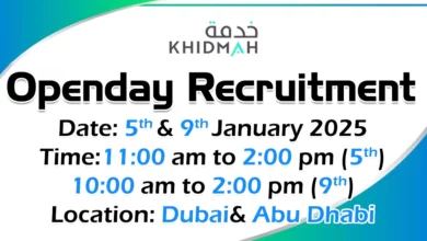 Khidmah Open Day Recruitment in Dubai & Abu Dhabi