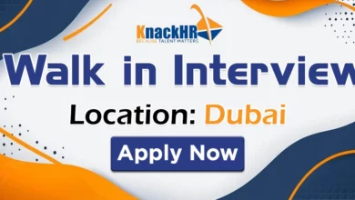 KnackHR Walk in Interview in Dubai