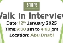 Mawarid Holding Walk in Interview in Abu Dhabi