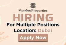 Mondus Properties Recruitments in Dubai