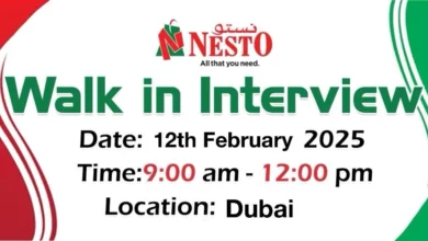 Nesto Hypermarket Walk in Interview in Dubai