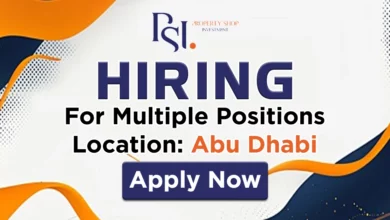 Property Shop Investment Recruitment in Abu Dhabi