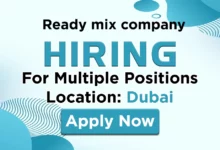 Ready Mix Company Recruitments in Dubai