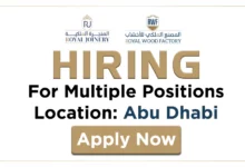 Royal Joinery Recruitments in Abu Dhabi