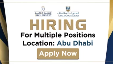 Royal Joinery Recruitments in Abu Dhabi