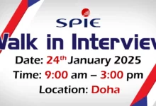 SPIE Global Walk in Interview in Doha