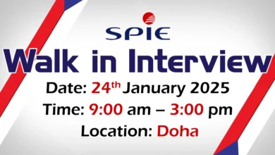 SPIE Global Walk in Interview in Doha