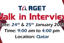 Target Engineering Walk in Interview in Qatar