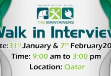 The Maintainers Walk in Interview in Qatar