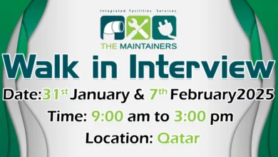 The Maintainers Walk in Interview in Qatar