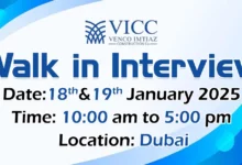 VICC Walk in Interview in Dubai