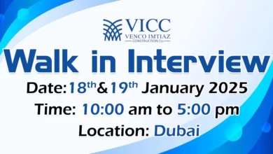 VICC Walk in Interview in Dubai