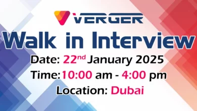 Verger Group Walk in Interview in Dubai